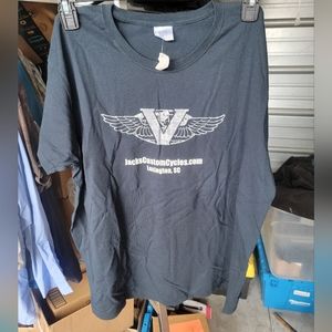 Victory Motorcycle wings logo shirt with dealer name